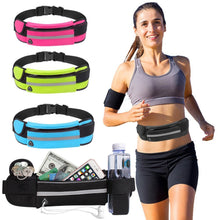 Charger l'image dans la galerie, YUYU waist bag Belt waist Bag Running Waist Bag sport running bag Cycling Phone bag Waterproof Holder Women running belt waist