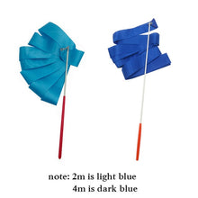 Charger l'image dans la galerie, 2 Meters 4 Meters Colorful Gym Ribbons Dance Ribbon Rhythmic Art Gymnastics Ballet Streamer Twirling Rod Stick Training C