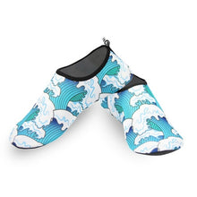 Charger l'image dans la galerie, Men Women Water Shoes Swimming Socks Printing Color Summer Aqua Beach Sneakers Seaside Sneaker Socks Slippers For Men Women