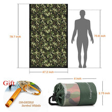 Charger l'image dans la galerie, Outdoor  Life Bivy Emergency Sleeping Bag Thermal Keep Warm Waterproof Mylar First Aid Emergency Blanke Camping Survival Gear