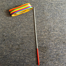 Charger l'image dans la galerie, Colorful 2 Meters 4 Meters Gym Ribbons Dance Ribbon Fitness Rhythmic Art Gymnastic Ballet Streamer Twirling Rod Stick Training F