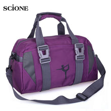 Charger l'image dans la galerie, Yoga Mat Bag Fitness Gym Bags Sports Nylon Training Shoulder Sac De Sport For Women Men Traveling Duffel Gymtas 2019 Men XA55WA