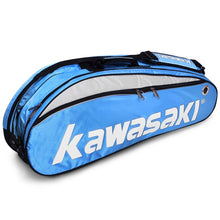 Charger l'image dans la galerie, Racket Badminton Bag Waterproof Single Shoulder Squash Racquet Team Sports Bags Can Hold 3 Rackets With Shoe Bag Men