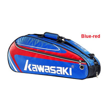 Charger l'image dans la galerie, Racket Badminton Bag Waterproof Single Shoulder Squash Racquet Team Sports Bags Can Hold 3 Rackets With Shoe Bag Men