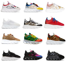 Charger l'image dans la galerie, Chain Reaction sneakes designer Sneakers Mens Women sport shoes leather Casual Shoes Trainer Lightweight sole with box