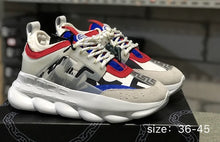 Charger l'image dans la galerie, Chain Reaction sneakes designer Sneakers Mens Women sport shoes leather Casual Shoes Trainer Lightweight sole with box