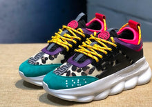 Charger l'image dans la galerie, Chain Reaction sneakes designer Sneakers Mens Women sport shoes leather Casual Shoes Trainer Lightweight sole with box