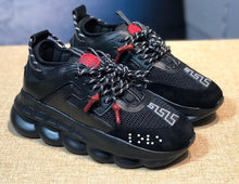 Charger l'image dans la galerie, Chain Reaction sneakes designer Sneakers Mens Women sport shoes leather Casual Shoes Trainer Lightweight sole with box