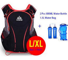 Charger l'image dans la galerie, AONIJIE 5L Women Men Bag Marathon Hydration Vest Pack for 1.5L Water Bag Cycling Hiking Bag Outdoor Sport Running Backpack