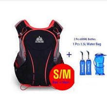 Charger l'image dans la galerie, AONIJIE 5L Women Men Bag Marathon Hydration Vest Pack for 1.5L Water Bag Cycling Hiking Bag Outdoor Sport Running Backpack