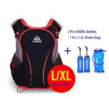 Charger l'image dans la galerie, AONIJIE 5L Women Men Bag Marathon Hydration Vest Pack for 1.5L Water Bag Cycling Hiking Bag Outdoor Sport Running Backpack