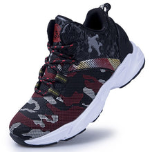 Charger l'image dans la galerie, High Quality Top Soft Non-slip Kids Sneakers Thick Sole Boys Basketball Shoes Children Sport Shoes Outdoor Boy Trainer Basket