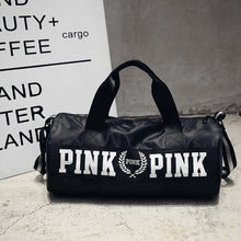 Charger l&#39;image dans la galerie, 2019 New Cheap Sequins Black Gym Bag Women Shoe Compartment Waterproof Sport Bags For Fitness Training Yoga Bolsa Sac De Sport
