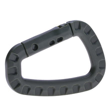 Charger l&#39;image dans la galerie, Carabiner Climb Clasp Clip Hook Backpack Molle System D Buckle Military Outdoor Bag Camping Climbing Accessories
