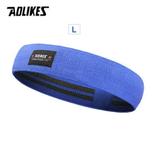 Charger l&#39;image dans la galerie, AOLIKES Unisex Booty Band Hip Circle Loop Resistance Band Workout Exercise for Legs Thigh Glute Butt Squat Bands Non-slip Design

