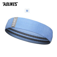 Charger l&#39;image dans la galerie, AOLIKES Unisex Booty Band Hip Circle Loop Resistance Band Workout Exercise for Legs Thigh Glute Butt Squat Bands Non-slip Design
