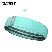 Charger l&#39;image dans la galerie, AOLIKES Unisex Booty Band Hip Circle Loop Resistance Band Workout Exercise for Legs Thigh Glute Butt Squat Bands Non-slip Design
