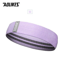 Charger l&#39;image dans la galerie, AOLIKES Unisex Booty Band Hip Circle Loop Resistance Band Workout Exercise for Legs Thigh Glute Butt Squat Bands Non-slip Design
