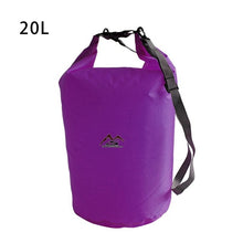 Charger l&#39;image dans la galerie, 5L/10L/20L/40L Outdoor Dry Waterproof Bag Dry Bag Sack Waterproof Floating Dry Gear Bags For Boating Fishing Rafting Swimming
