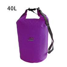 Charger l&#39;image dans la galerie, 5L/10L/20L/40L Outdoor Dry Waterproof Bag Dry Bag Sack Waterproof Floating Dry Gear Bags For Boating Fishing Rafting Swimming
