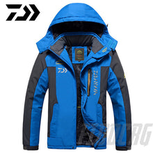 Charger l&#39;image dans la galerie, DAIWA Fishing Clothing Winter Autumn Winter Waterproof Warm Fishing Jackets Men Fleece Thick Outdoor Fishing Shirts M-9XL
