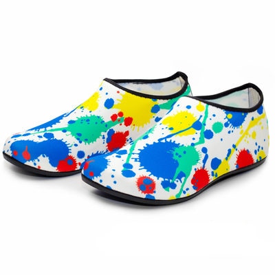 Men Women Water Shoes Swimming Socks Printing Color Summer Aqua Beach Sneakers Seaside Sneaker Socks Slippers For Men Women