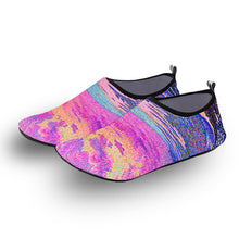 Charger l&#39;image dans la galerie, Men Women Water Shoes Swimming Socks Printing Color Summer Aqua Beach Sneakers Seaside Sneaker Socks Slippers For Men Women
