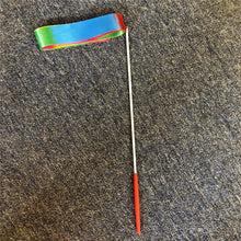 Charger l&#39;image dans la galerie, Colorful 2 Meters 4 Meters Gym Ribbons Dance Ribbon Fitness Rhythmic Art Gymnastic Ballet Streamer Twirling Rod Stick Training F
