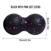 Charger l&#39;image dans la galerie, 16*8CM EPP Fitness Ball Double Lacrosse Massage Ball Mobility Peanut Ball for Self-Myofascial Release Deep Tissue Massage Tool
