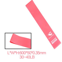 Charger l&#39;image dans la galerie, Resistance Bands Rubber Band Workout Fitness Gym Equipment rubber loops Latex Yoga Gym Strength Training Athletic Rubber Bands
