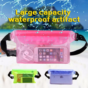 Waterproof Drift Diving Swimming Bag Underwater Dry Shoulder Waist Pack Bag Pocket Pouch for iphone 7 8 XR Xs Case Cover/camera