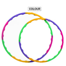 Charger l&#39;image dans la galerie, NEW detachable hoop adult children fitness circle plastic massage gymnastics hoop toy
