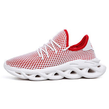 Charger l&#39;image dans la galerie, Men Sneakers Black Mesh Breathable Running Sport Shoes Male Lace Up Non-slip Men Low Athletic Sneakers Casual Mens Shoes
