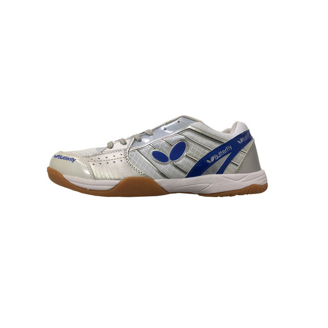 Men Table Tennis Shoes Indoor Black Blue Male Anti-Slip Tennis Sports Sneakers Lace Up Rubber Sole Ping Pong Shoes