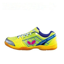 Charger l&#39;image dans la galerie, Men Breathable Table Tennis Shoes male Anti-Slip Tennis Sports Sneakers Stability Training  Black Green Ping Pong Shoes Male
