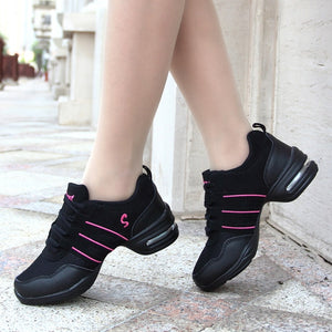 Hot Sale 2020 EU35-42 Sports Feature Soft Outsole Breath Dance Shoes Sneakers For Woman Practice Shoes Modern Dance Jazz Shoes