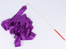 Charger l&#39;image dans la galerie, 2 Meters 4M 6M Colorful Gym Ribbons Dance Ribbon Rhythmic Art Gymnastics Ballet Streamer Twirling Rod Rainbow Stick Training
