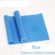 Charger l&#39;image dans la galerie, Yoga Pilates Stretch Resistance Band Exercise Fitness Band Training Elastic Exercise Fitness Rubber 150cm natural rubber
