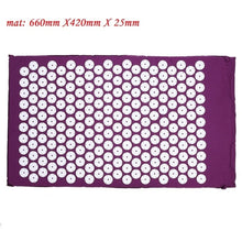 Charger l&#39;image dans la galerie, Massager Cushion Massage Yoga Mat Acupressure Relieve Stress Back Body Pain Spike Mat Acupuncture Massage Yoga Mat with Pillow
