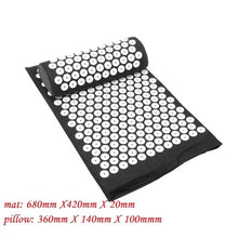 Charger l&#39;image dans la galerie, Massager Cushion Massage Yoga Mat Acupressure Relieve Stress Back Body Pain Spike Mat Acupuncture Massage Yoga Mat with Pillow
