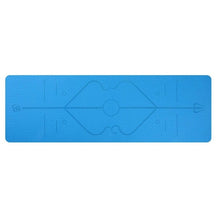 Charger l&#39;image dans la galerie, 1830*610*6mm TPE Yoga Mat with Position Line Non Slip Carpet Mat For Beginner Environmental Fitness Gymnastics Mats
