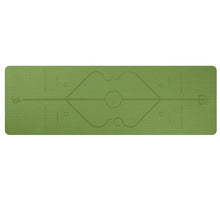Charger l&#39;image dans la galerie, 1830*610*6mm TPE Yoga Mat with Position Line Non Slip Carpet Mat For Beginner Environmental Fitness Gymnastics Mats

