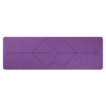Charger l&#39;image dans la galerie, 1830*610*6mm TPE Yoga Mat with Position Line Non Slip Carpet Mat For Beginner Environmental Fitness Gymnastics Mats
