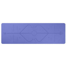Charger l&#39;image dans la galerie, 1830*610*6mm TPE Yoga Mat with Position Line Non Slip Carpet Mat For Beginner Environmental Fitness Gymnastics Mats
