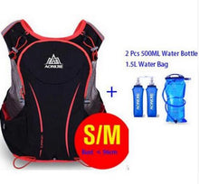 Charger l&#39;image dans la galerie, AONIJIE 5L Women Men Bag Marathon Hydration Vest Pack for 1.5L Water Bag Cycling Hiking Bag Outdoor Sport Running Backpack
