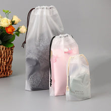 Charger l&#39;image dans la galerie, 1pc Drawstring Swimming Bags Transparent Clothes Bag Sports Travel Storage Bags 3 Styles
