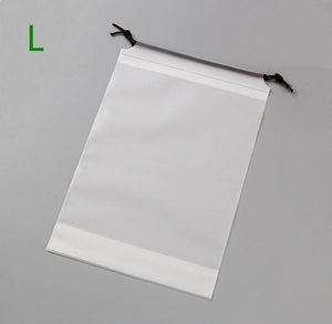 1pc Drawstring Swimming Bags Transparent Clothes Bag Sports Travel Storage Bags 3 Styles
