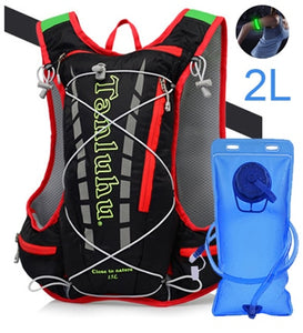 Lightweight Running Hydration Vest Backpack 15L Outdoor Trail Running Marathon Cycling Hiking Climbing Outdoor Sport Bag Pack XL