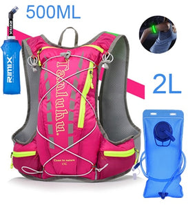 Lightweight Running Hydration Vest Backpack 15L Outdoor Trail Running Marathon Cycling Hiking Climbing Outdoor Sport Bag Pack XL